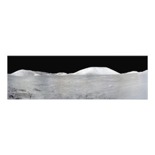 Apollo 17 Panorama Foto Afdruk