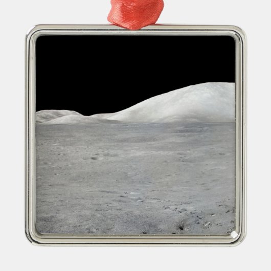 Apollo 17 Panorama Metalen Ornament (Voorkant)