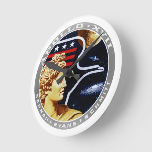 Apollo 17 ronde klok (Hoek)
