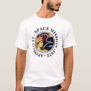 Apollo 17 Space Mission 1972 Insignia T-shirt