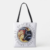 Apollo 17 Space Mission 1972 Insignia Tote Bag (Achterkant)