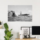Apollo 17 Splashdown & Recovery Poster (Thuiskantoor)