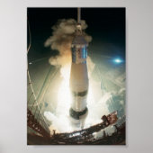 Apollo 17 Start Poster (Voorkant)
