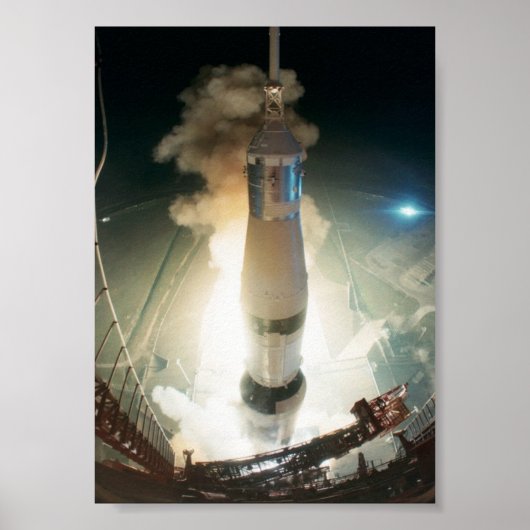 Apollo 17 Start Poster (Voorkant)