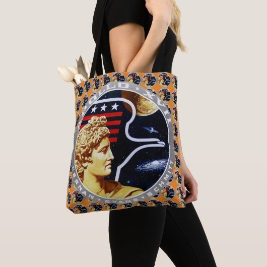 Apollo 17 tote bag (Dichtbij)