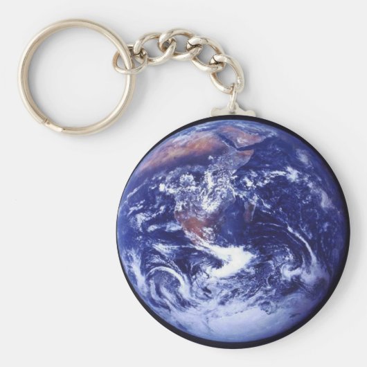 Apollo 17 uitzicht Aarde in de ruimte Sleutelhanger (Voorkant)