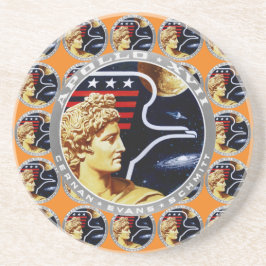 Apollo 17 zandsteen onderzetter