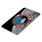 Apollo 1-missiepatchlogo magneet (Linkerzijde)