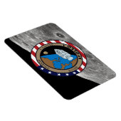 Apollo 1-missiepatchlogo magneet (Rechterzijde)