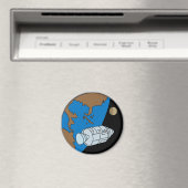 Apollo 1-missiepatchlogo magneet (Insitu (Vaatwasser))