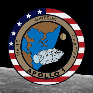 Apollo 1-missiepatchlogo t-shirt