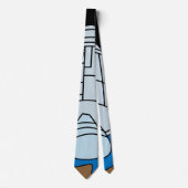 Apollo 1 Mission Patch Logo Stropdas (Voorkant)