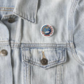 Apollo 1 Mission Patch Ronde Button 3,2 Cm (In situ)