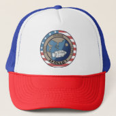 Apollo 1 Mission Patch Trucker Pet (Voorkant)