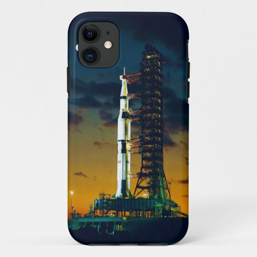Apollo 4 Saturn V op pad - een lanceringscomplex 3 Case-Mate iPhone Case (Achterkant)