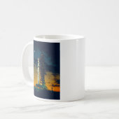 Apollo 4 Saturn V op pad - een lanceringscomplex 3 Koffiemok (Voorkant links)