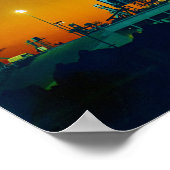 Apollo 4 Saturn V op pad - een lanceringscomplex 3 Poster (Hoek)