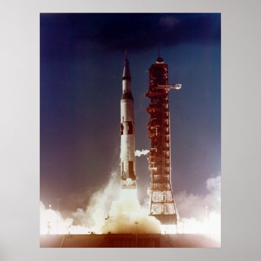 Apollo 4 Start Poster (Voorkant)