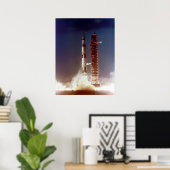 Apollo 4 Start Poster (Thuiskantoor)