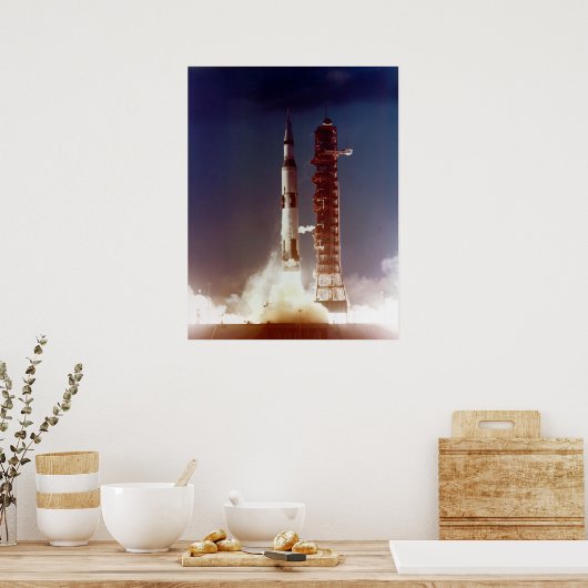 Apollo 4 Start Poster (Keuken)