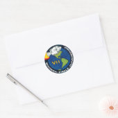 Apollo 7 NASA-missiepatchlogo Ronde Sticker (Envelop)