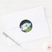 Apollo 7 NASA-missiepatchlogo Ronde Sticker (Envelop)