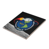 Apollo 7 NASA-missiepatchlogo Tegeltje (Zijkant)