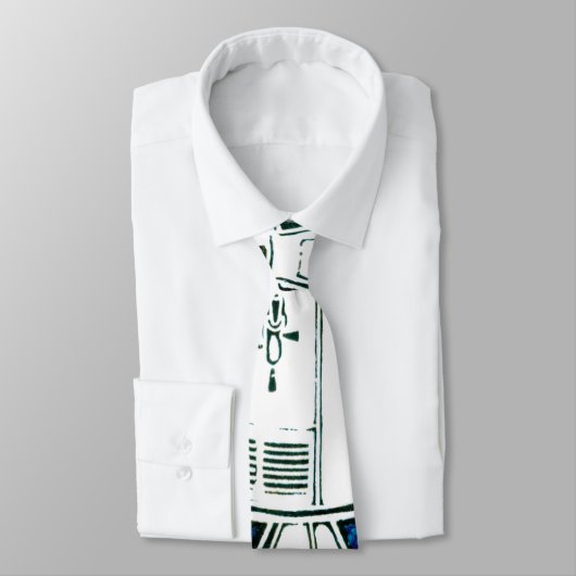 Apollo 7 NASA Mission Patch Logo Stropdas (Gebonden)