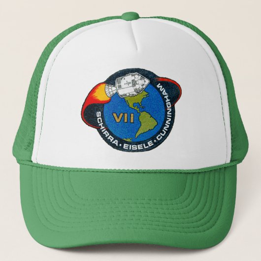 Apollo 7 Patch Trucker Pet (Voorkant)