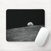 Apollo 8 Earthrise Muismat (Met muis)