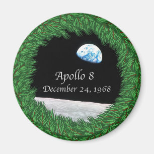 Apollo 8 kerstavond Moon Magneet