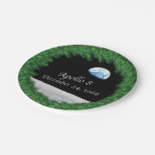 Apollo 8 kerstavond Moon Papieren Bordje (Gekanteld)