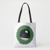 Apollo 8 kerstavond Moon Tote Bag (Voorkant)