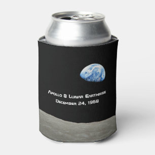 Apollo 8 Lunar Earthrise 50ste Jubileum Blikjeskoeler