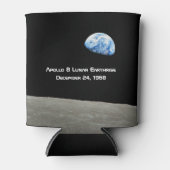 Apollo 8 Lunar Earthrise 50ste Jubileum Blikjeskoeler (Voorkant)