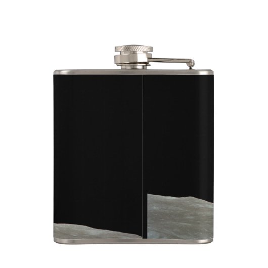 Apollo 8 Lunar Earthrise 50ste Jubileum Heupfles (Achterkant)