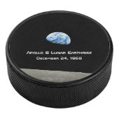 Apollo 8 Lunar Earthrise 50ste Jubileum Hockey Puck (3/4)