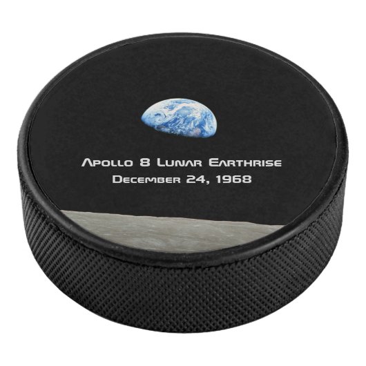 Apollo 8 Lunar Earthrise 50ste Jubileum Hockey Puck (3/4)