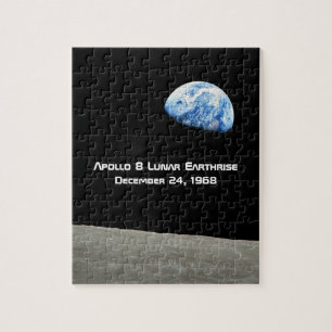 Apollo 8 Lunar Earthrise 50ste Jubileum Legpuzzel