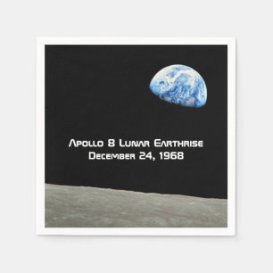Apollo 8 Lunar Earthrise 50ste Jubileum Servet