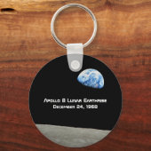 Apollo 8 Lunar Earthrise 50ste Jubileum Sleutelhanger (Voorkant)