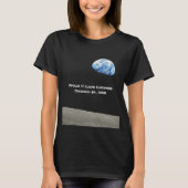 Apollo 8 Lunar Earthrise 50ste Jubileum T-shirt (Voorkant)