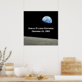 Apollo 8 Maan Aardopkomst 50ste Verjaardag Poster (Keuken)