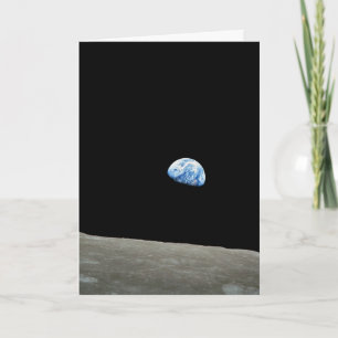 Apollo 8 NASA Moon Mission Earthrise Briefkaart
