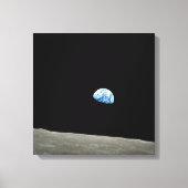 Apollo 8 NASA Moon Mission Earthrise Canvas Afdruk (Voorkant)
