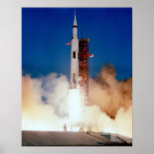 Apollo 8 Start Poster (Voorkant)