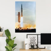 Apollo 8 Start Poster (Thuiskantoor)