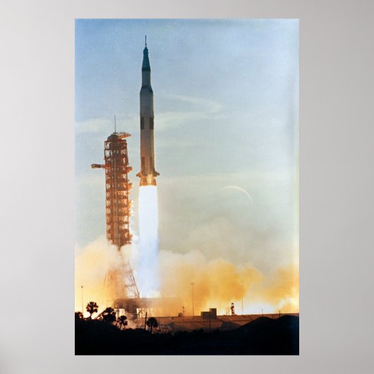 Apollo 8 Start Poster (Voorkant)