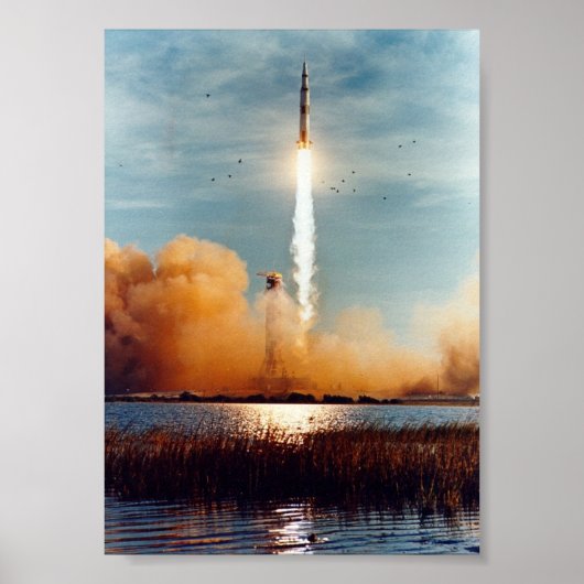 Apollo 8 Start Poster (Voorkant)