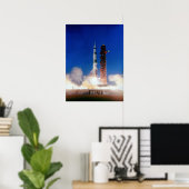 Apollo 8 Start Poster (Thuiskantoor)